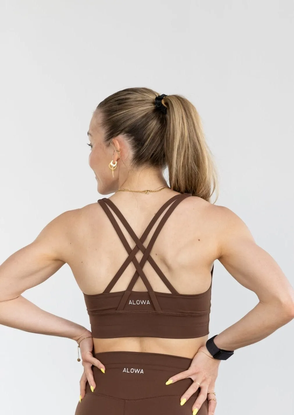 Ally Sports Bra Espresso