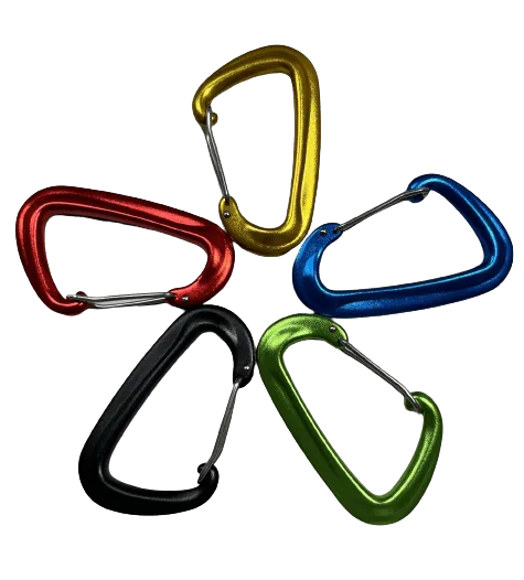 Aluminum 12kN Heavy Duty Snap Hook Carabiner Clips