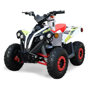 E-Bully 1000W ATV 4 Wheeler For Kids - White