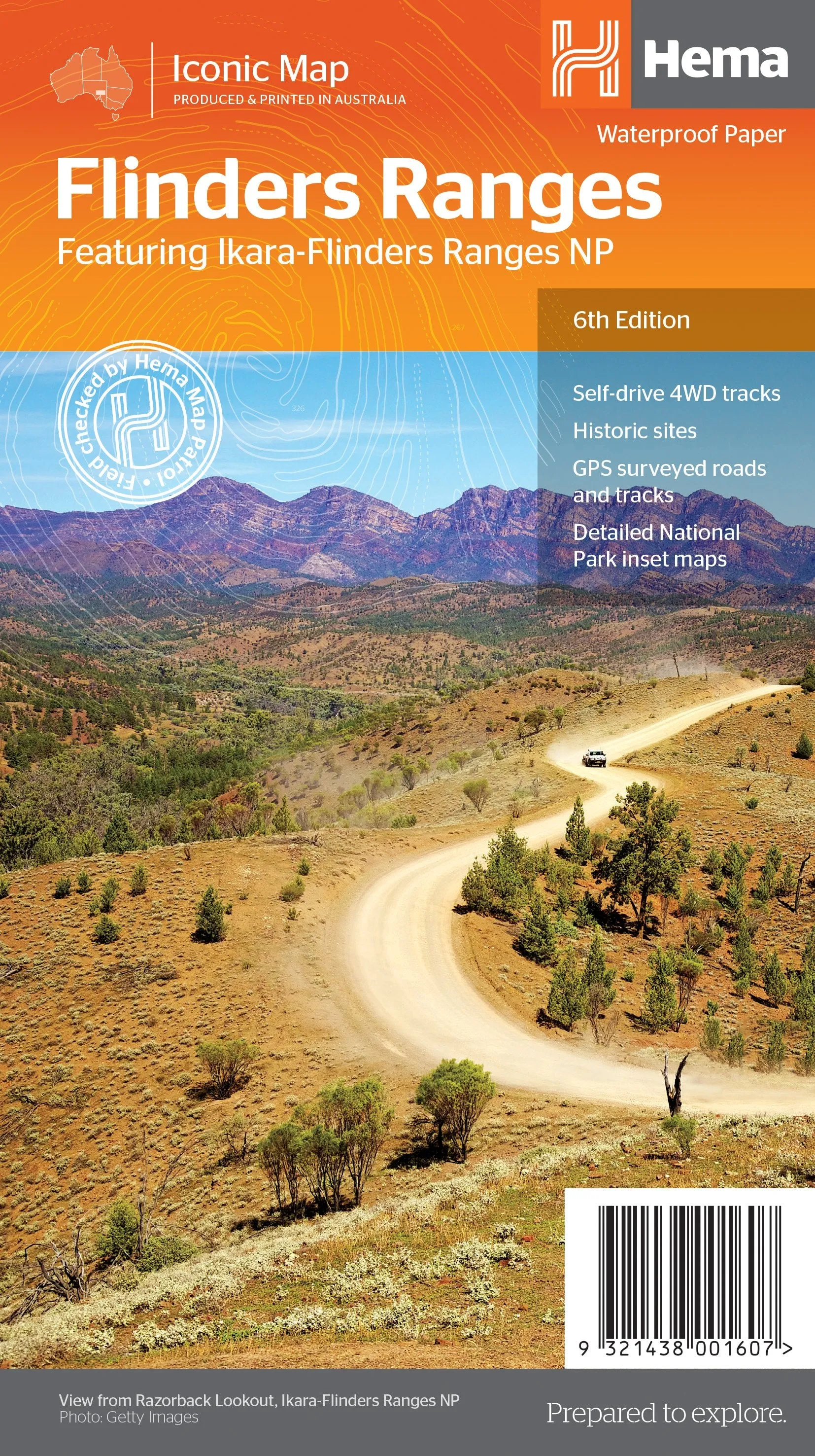 HEMA MAP - Flinders Ranges