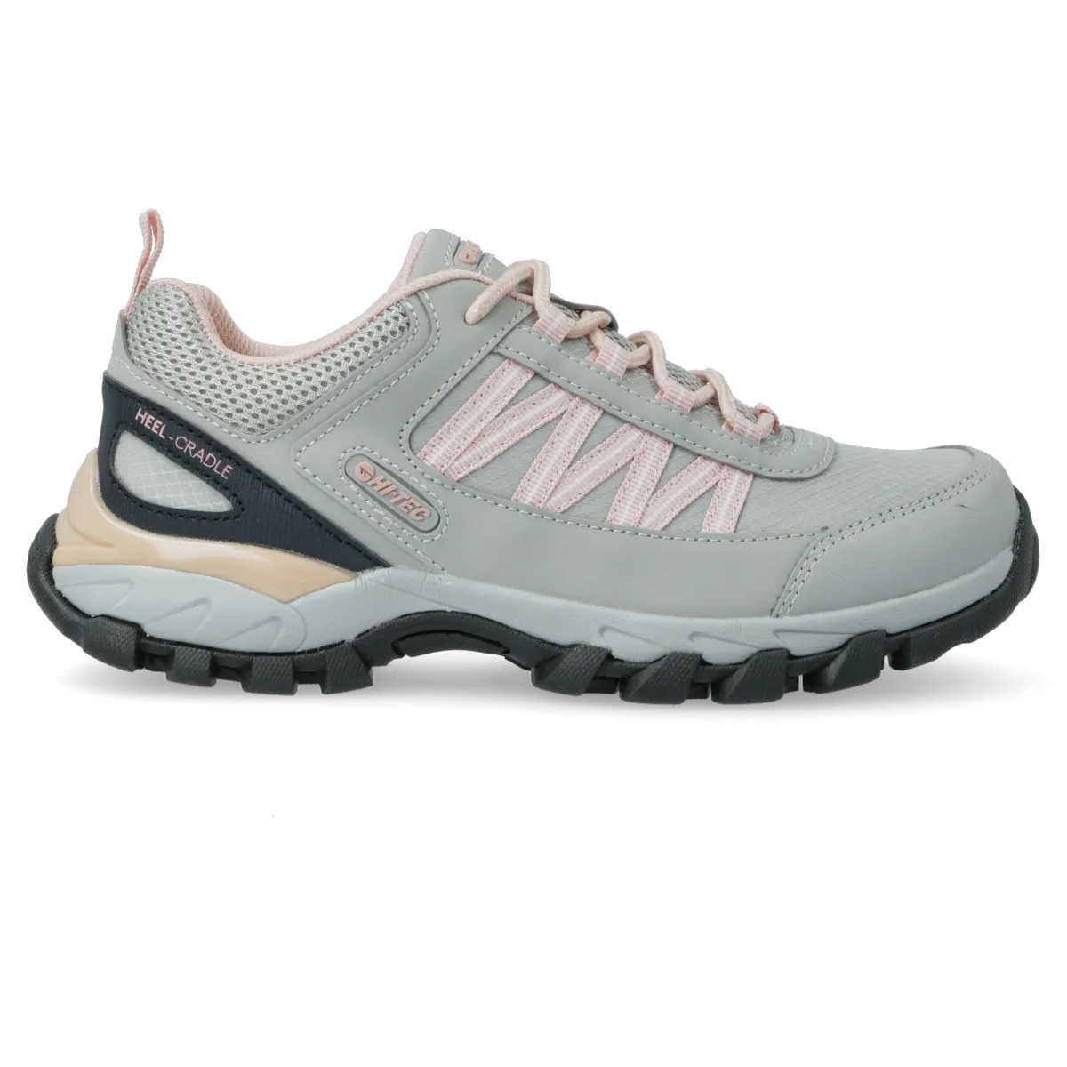 Ladies Pinnacle Low Cut Outdoor Sneaker - Grey