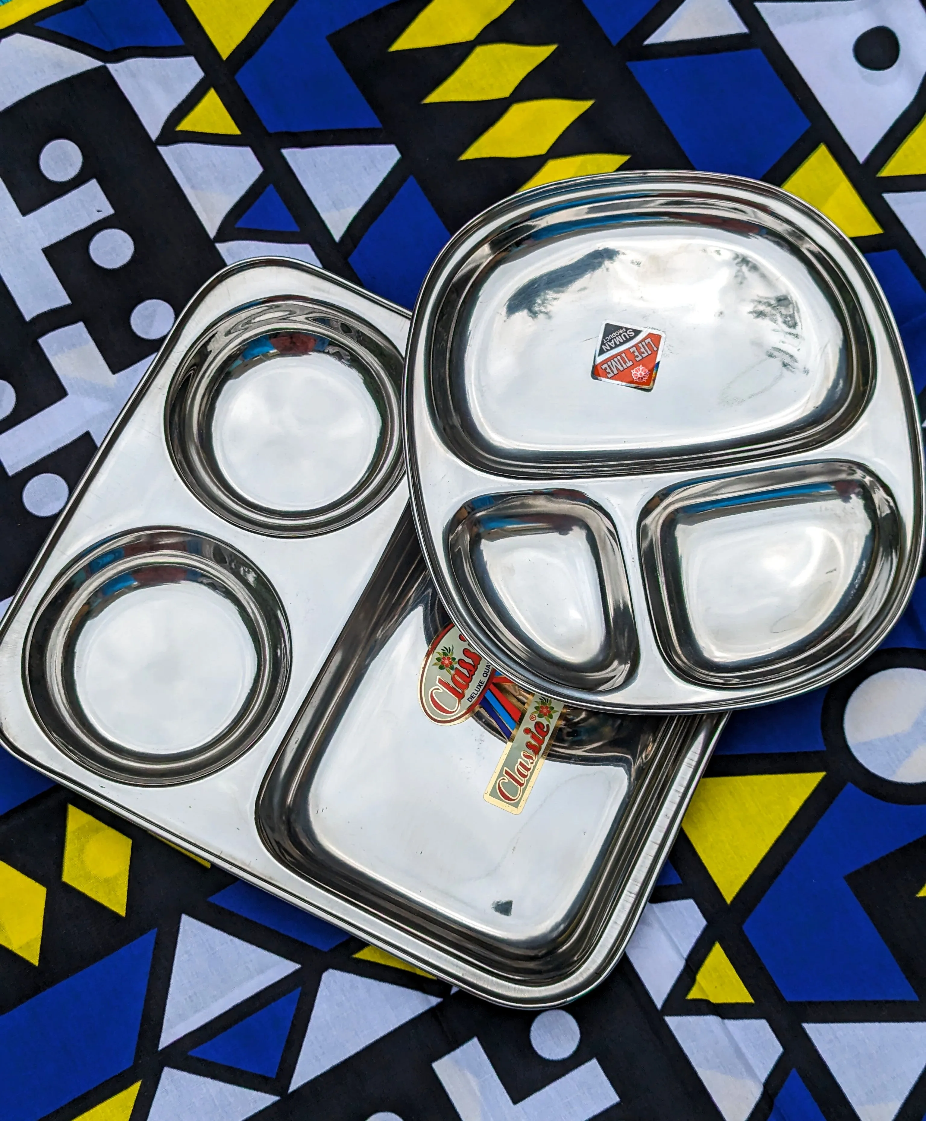 Stainless steel thali
