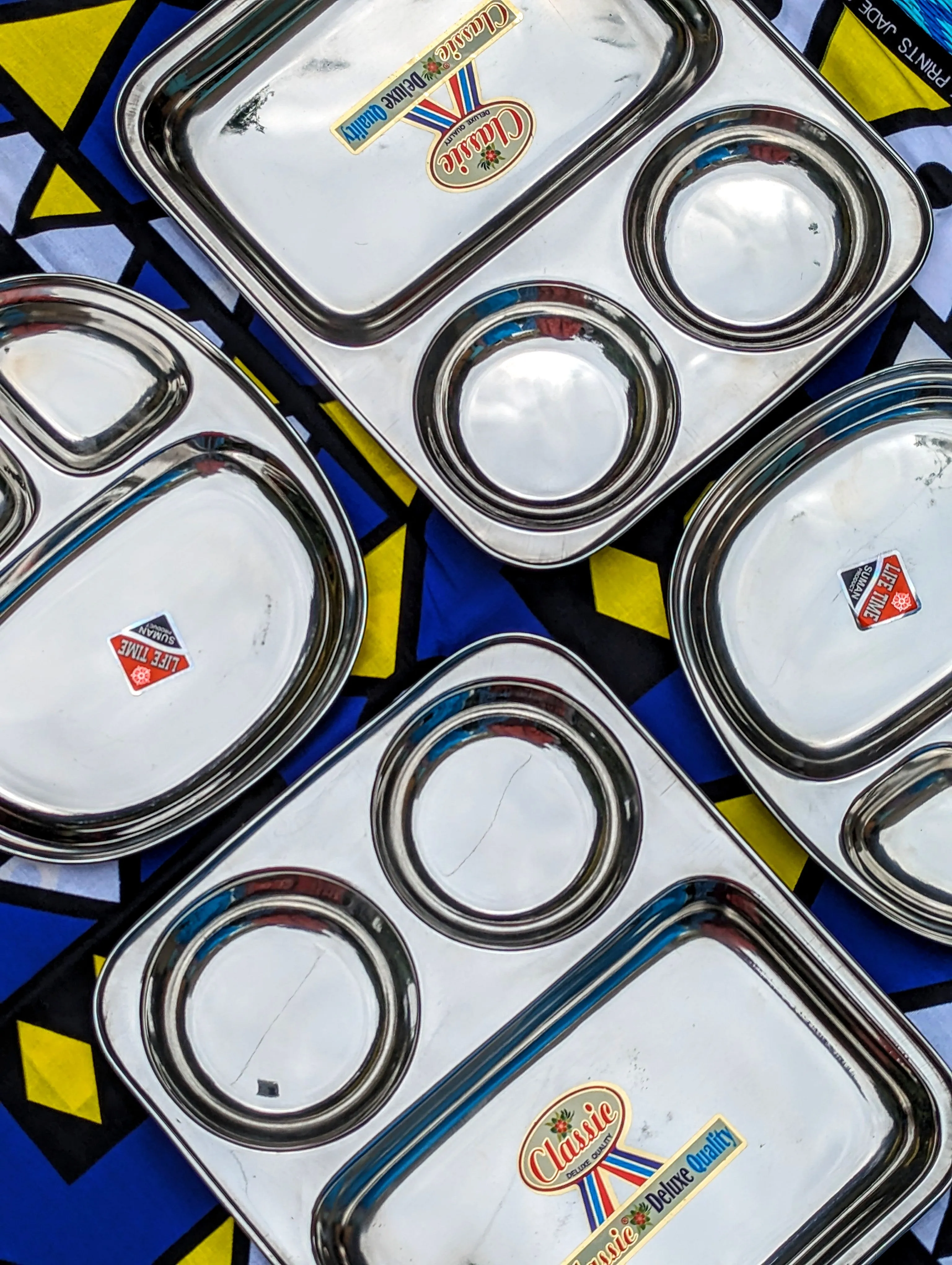 Stainless steel thali