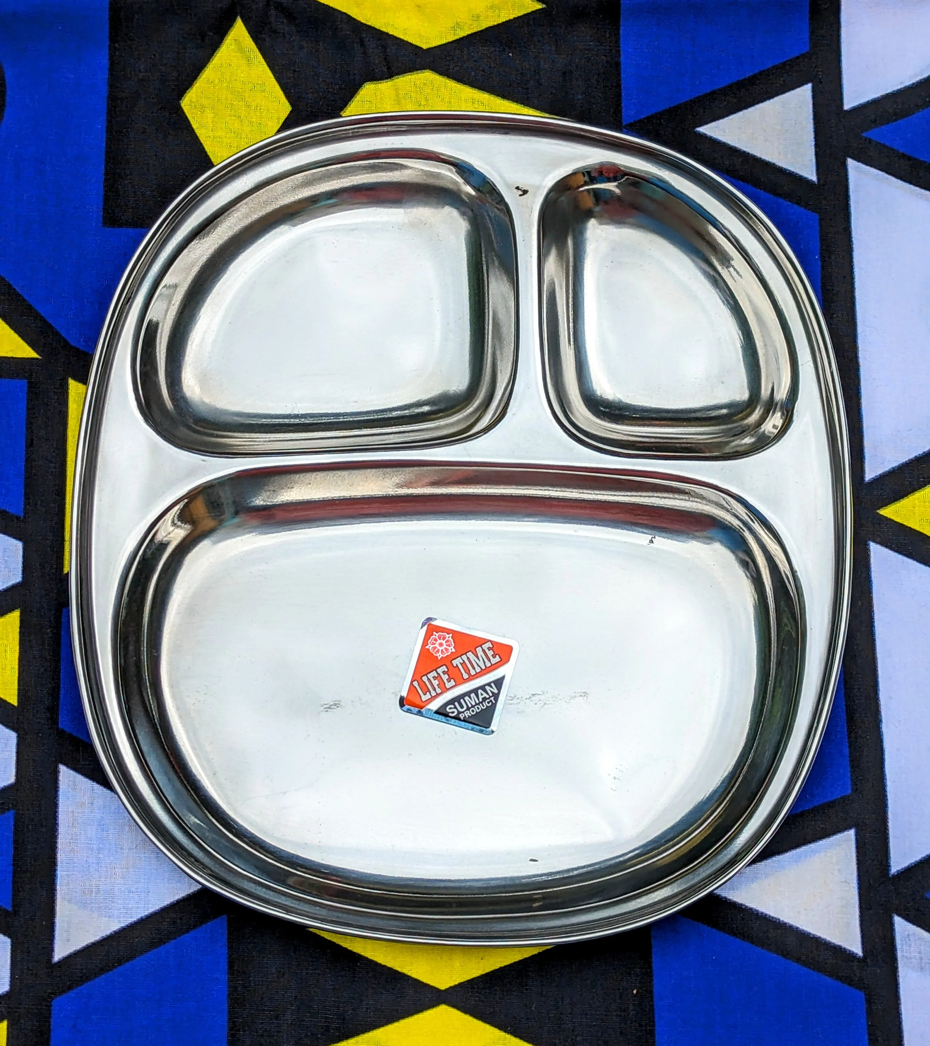 Stainless steel thali