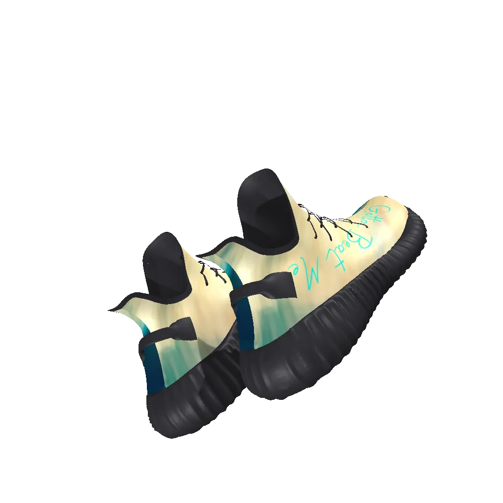 Swirl Sneakers - All-Over Print Lace Up Knit Chunky Sneakers