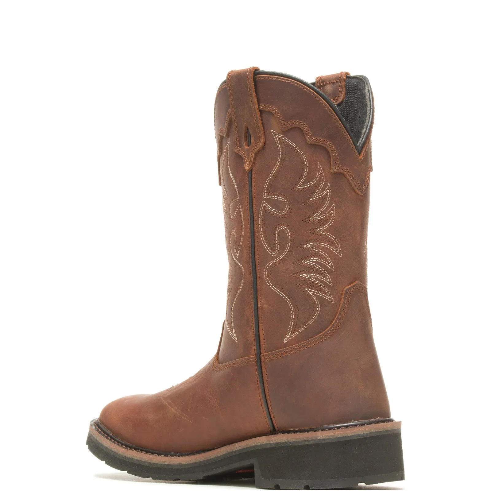 Wolverine Rancher Steel Toe Wellington Waterproof Womens Brown Work Boots